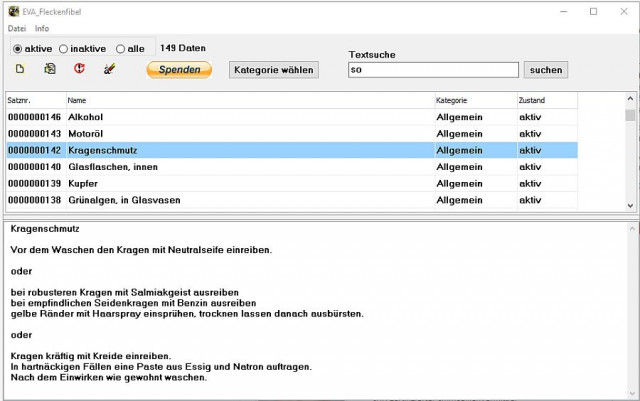 Windows-Programm EVA-Fleckenfibel - Computer - Bönen